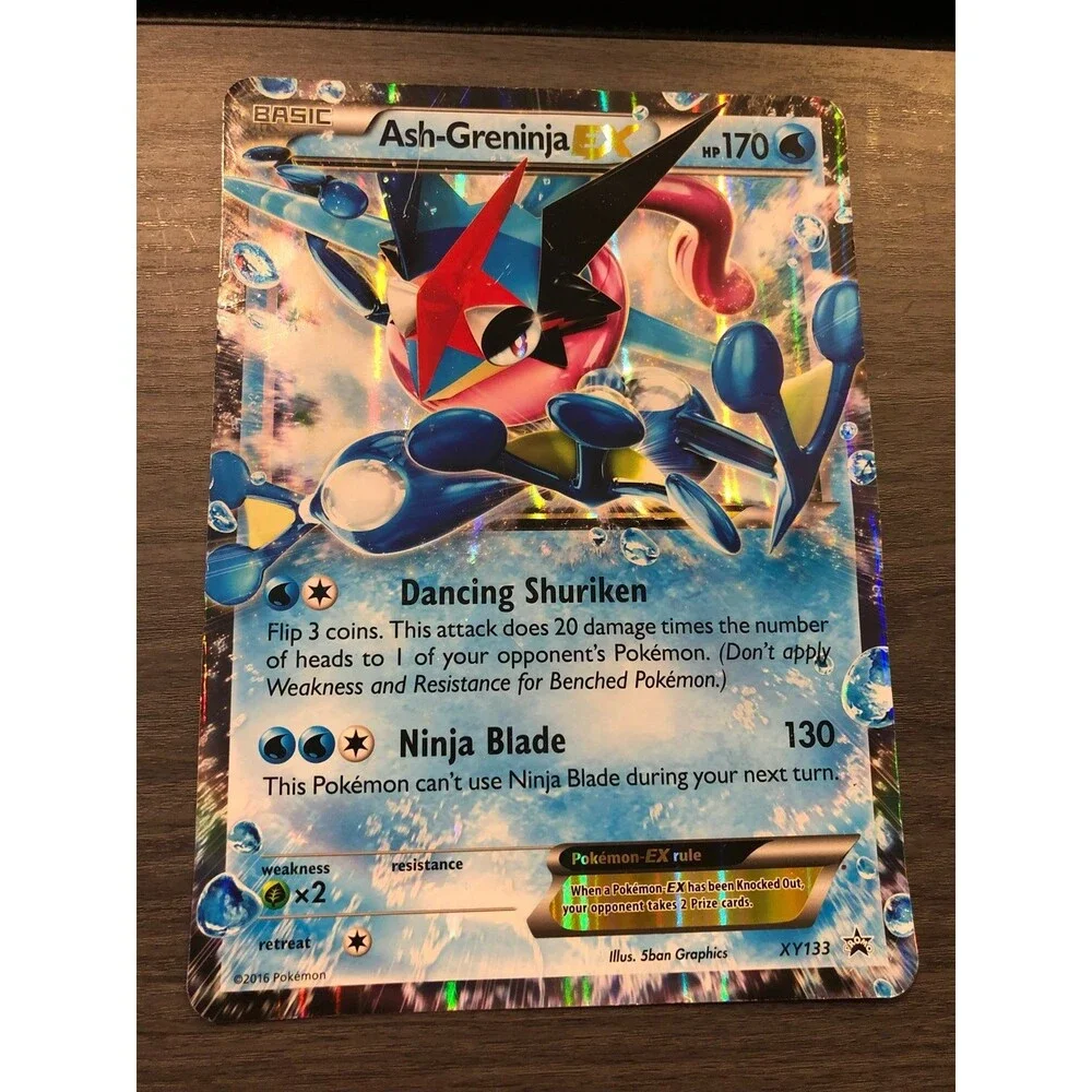 Jumbo ash greninja Pokémon card